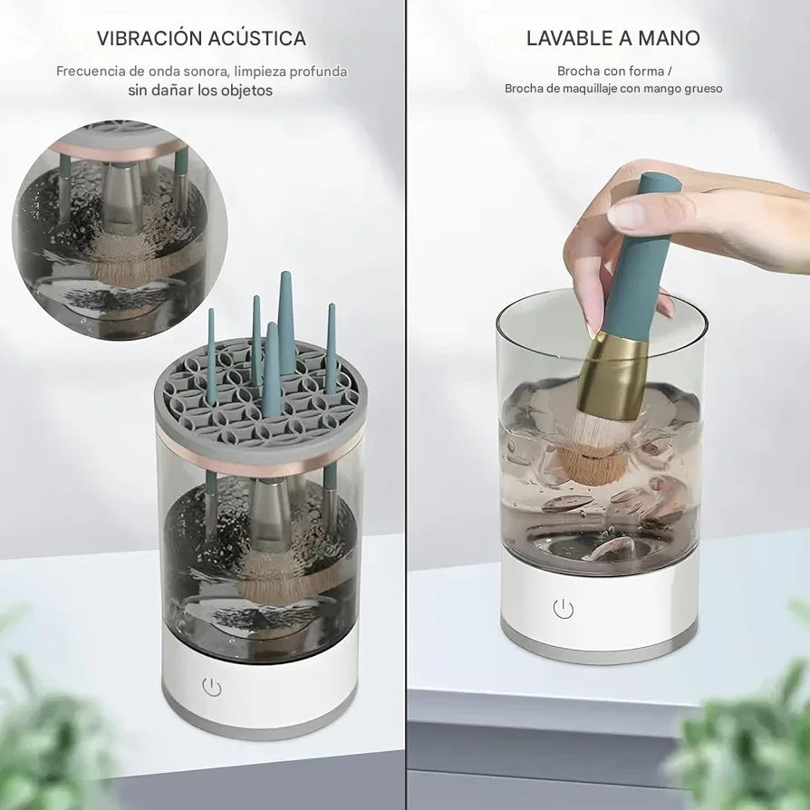 Máquina Limpiadora de Brochas de Maquillaje